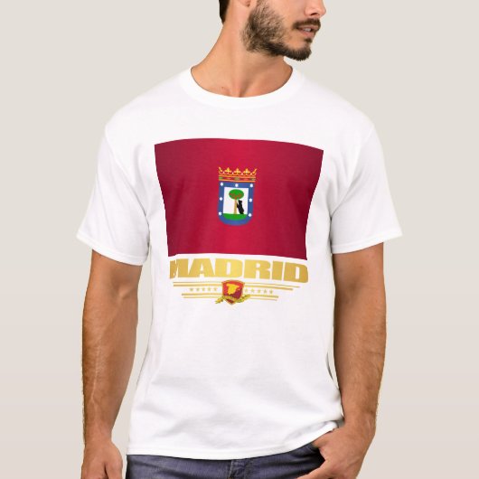 Stadt Madrid T-Shirt (Vorderseite)