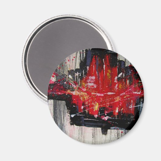 Stadt Magnet (Vorderseite/Rückseite)