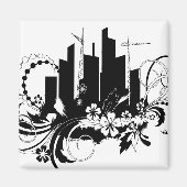 Stadt Magnet (Vorne)