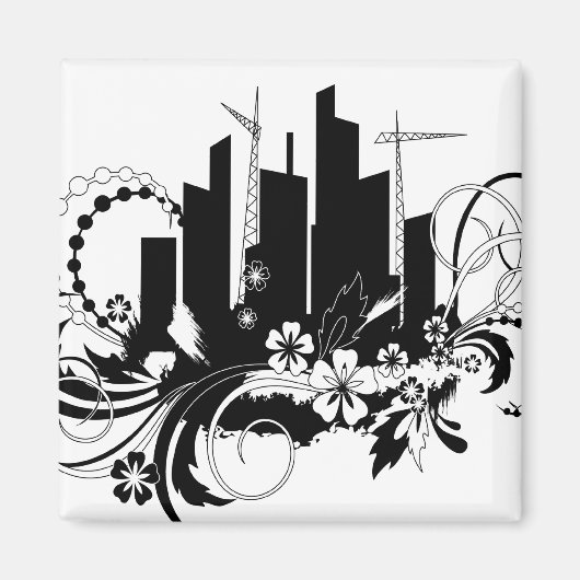 Stadt Magnet (Vorne)