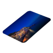 Stadt Manarola im Cinque Terre im Abend Magnet (Linke Seite)