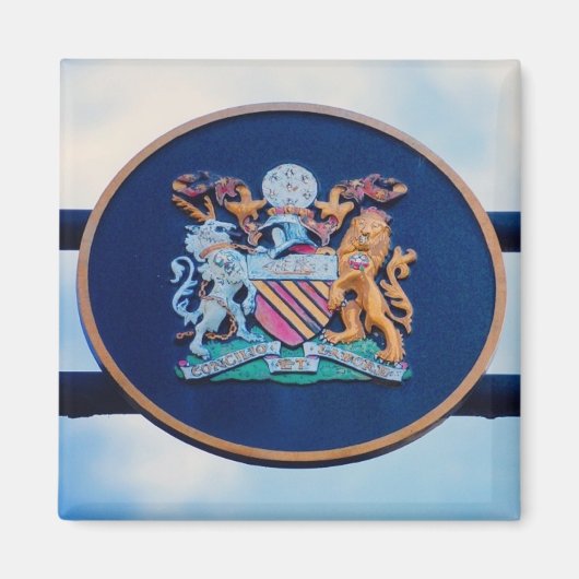 Stadt Manchester Magnet (Vorne)