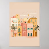 Stadt Marokko Poster (Vorne)