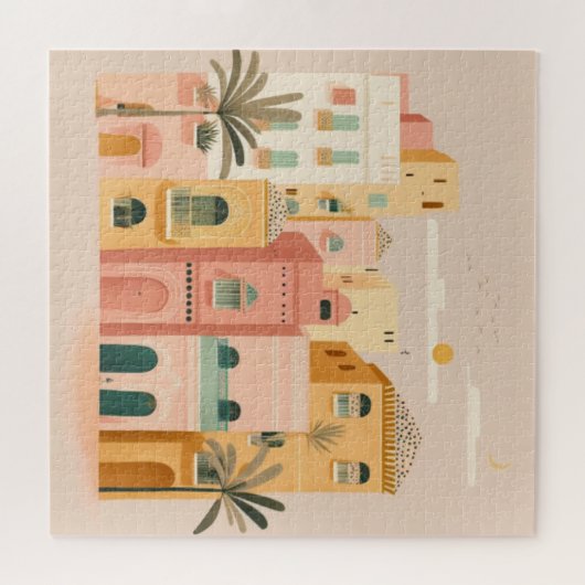 Stadt Marokko Puzzle (Horizontal)