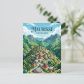 Stadt Maubisse Osttimor Postkarte (Stehend Vorderseite)