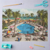 Stadt - Miami FL - Sitz 1941 Seidenpapier (Basteln)