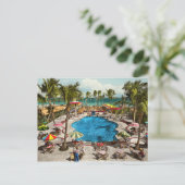 Stadt - Miami FL - Sitzplatz 1941 Postkarte (Stehend Vorderseite)