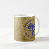 Stadt Miami Siegel Kaffeetasse (VorderseiteRechts)