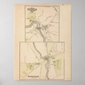 Stadt Middlebury Poster (Vorne)