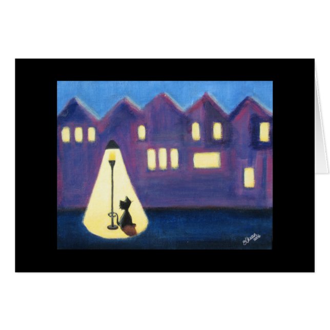 Stadt-Miezekatze (Vorderseite (Horizontal))