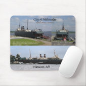 Stadt Milwaukee 3 Bild Mousepad (Mit Mouse)