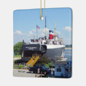 Stadt Milwaukee Keramikornament (Links)