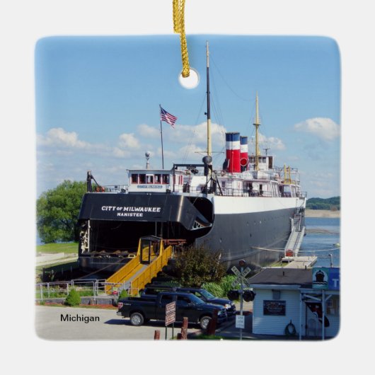 Stadt Milwaukee Keramikornament (Vorderseite)