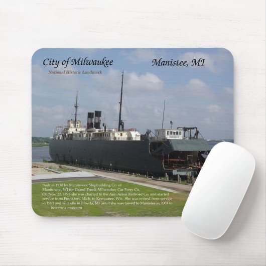 Stadt Milwaukee Mousepad (Mit Mouse)