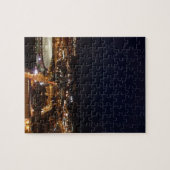 Stadt Minneapolis Minnesota Skyline und Metrodome Puzzle (Horizontal)