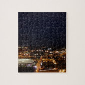 Stadt Minneapolis Minnesota Skyline und Metrodome Puzzle (Vertikal)