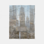 Stadt-Mitte I Fleecedecke (Vorderseite)