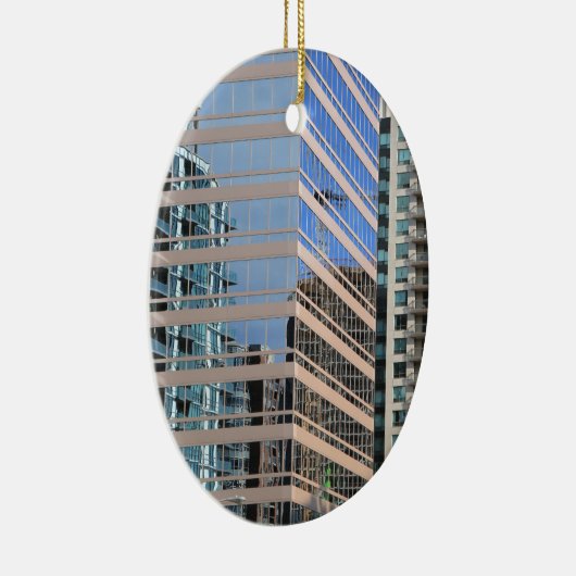 Stadt-moderne Architektur Keramikornament (Rechts)