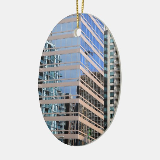 Stadt-moderne Architektur Keramikornament (Links)