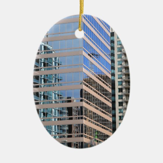 Stadt-moderne Architektur Keramikornament (Vorne)