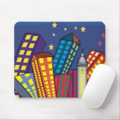 Stadt modernes Mousepad (Mit Mouse)