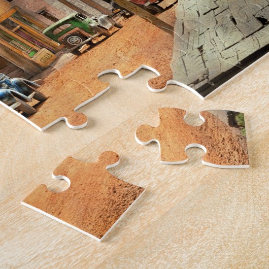 Stadt - Mogollon NM - Vor den Geistern 1940 Puzzle (Seite)