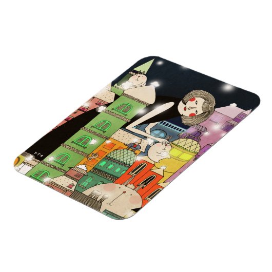 Stadt Moldy 2013 Magnet (Linke Seite)