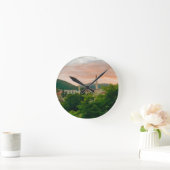 Stadt Mostar - Bosnien und Herzegowina Runde Wanduhr (Zuhause)