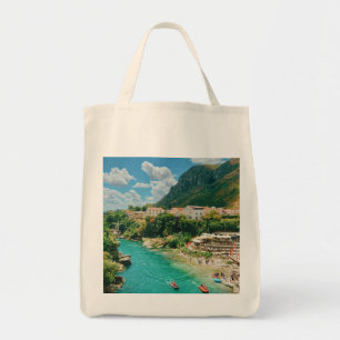 Stadt Mostar - Bosnien und Herzegowina Tragetasche