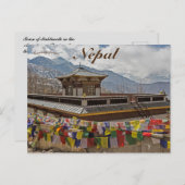 Stadt Muktinath Annapurna Region Nepal Postkarte (Vorne/Hinten)