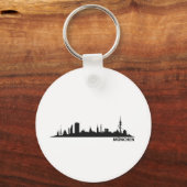 Stadt München - Skyline 1c Schlüsselanhänger (Vorderseite)