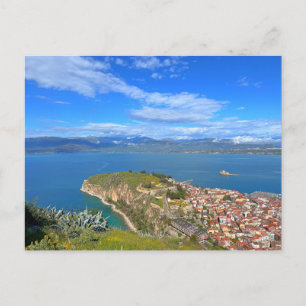 Stadt Nafplion Griechenland Postkarte
