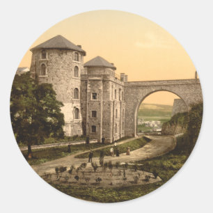 Stadt Namur, Belgien Runder Aufkleber