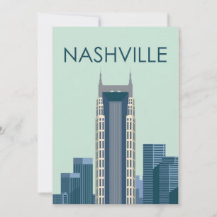 Stadt Nashville Einladung