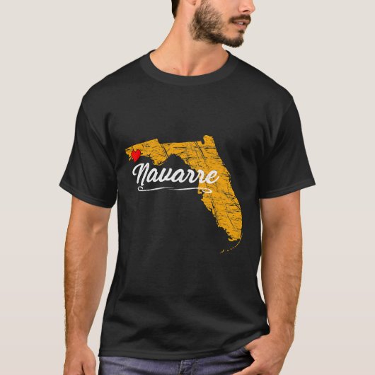 Stadt NAVARRE FLORIDA Merch Souvenir Grafische T-Shirt (Vorderseite)