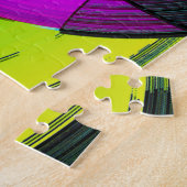 STADT NEONLICHTER PUZZLE (Seite)