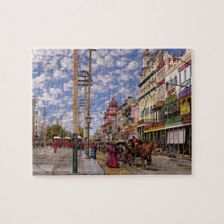 Stadt - New Orleans - das Viktorianische Zeitalter Puzzle