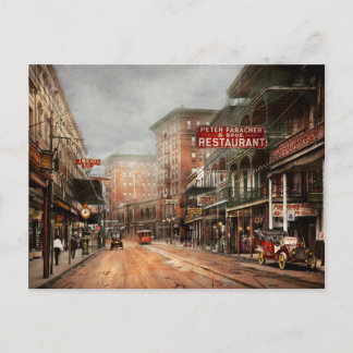 Stadt - New Orleans - Ein Blick auf St. Charles Av Postkarte