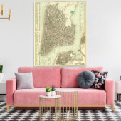 Stadt New York 2 Leinwanddruck (Insitu (Wohnzimmer))