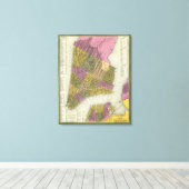 Stadt New York Leinwanddruck (Insitu (Holzboden))