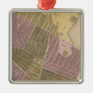 Stadt New York Ornament Aus Metall