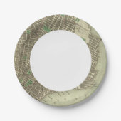 Stadt New York Pappteller (Vorderseite)
