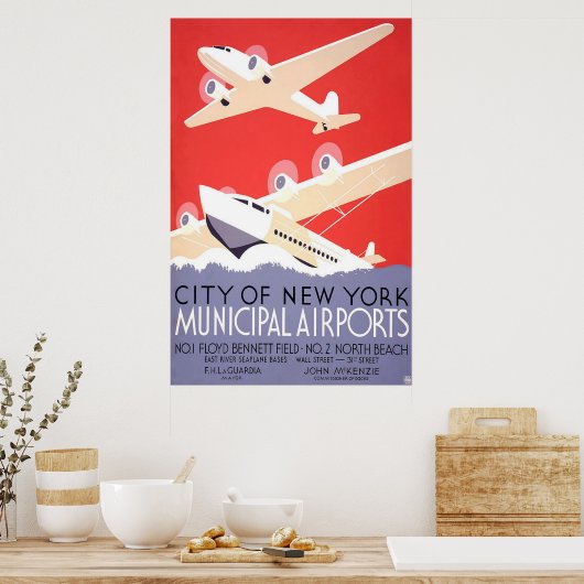 Stadt New York Poster (Küche)