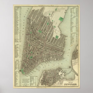 Stadt New York Poster