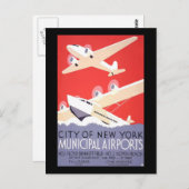 Stadt New York Postkarte (Vorne/Hinten)