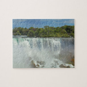 Stadt - Niagara NY - Die American Falls bei Niagar Puzzle