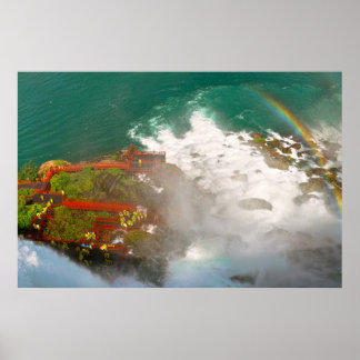 Stadt - Niagara NY - Im Auge eines Hurrikans Poster