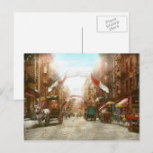 Stadt - NY - Das Fest von San Genero 1908 Postkarte (Vorne/Hinten)