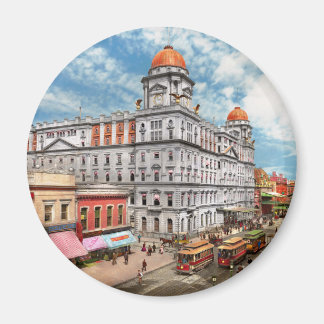 Stadt - NY - Das kurz lebende Grand Central 1900 Magnet