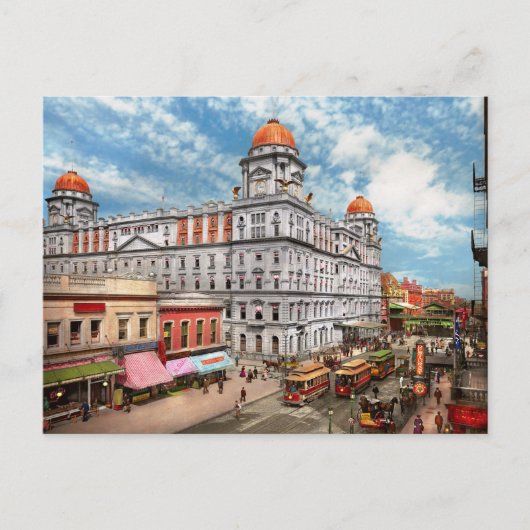 Stadt - NY - Das kurz lebende Grand Central 1900 Postkarte (Vorderseite)